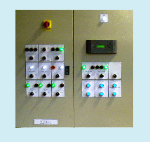 Heating control panel at High School.
